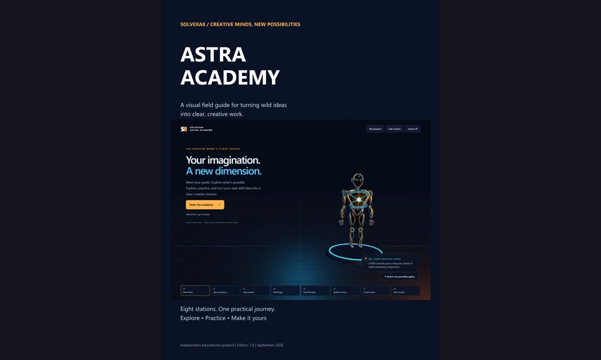 Actual file preview for Astra Academy