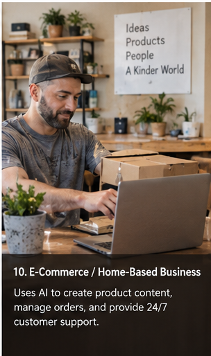 E-Commerce / Home-Based Business